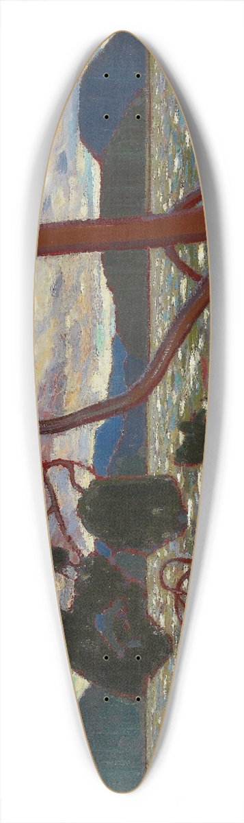 Tom Thomson - The West Wind 39.3 inch art pintail longboard deck