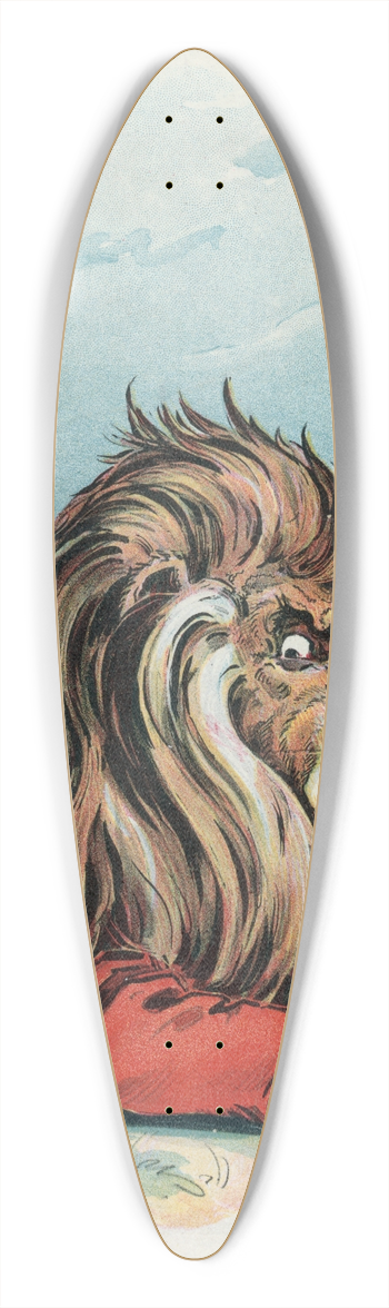 Udo Keppler - A division of labor 39.3 inch art pintail longboard deck