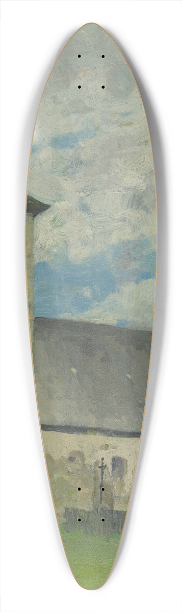 udovt ordk - Church in Kysak 39.3 inch art pintail longboard deck
