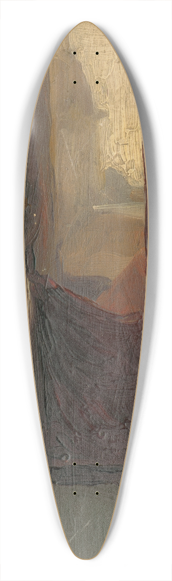 udovt Pitthordt - Window 39.3 inch art pintail longboard deck