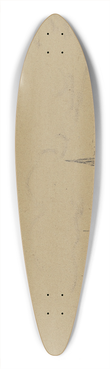Ulrich Hbner - View on Lbeck 39.3 inch art pintail longboard deck