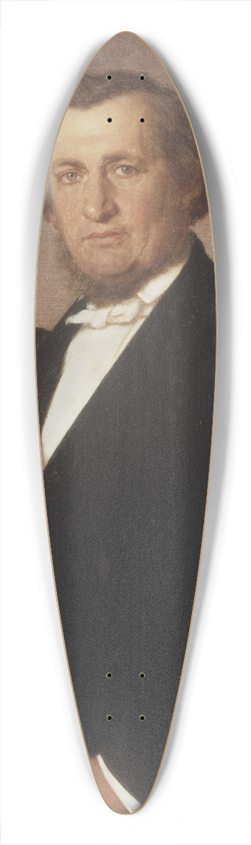 Uno Troili - Andr Oskar Wallenberg 39.3 inch art pintail longboard deck