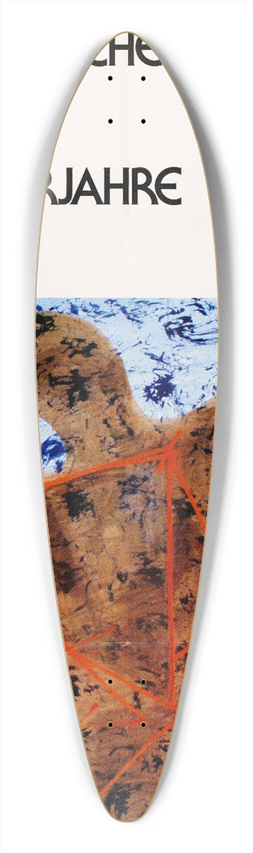 U.S. Information Agency - Amerikanische Malerei Die Achtzigerjahre 39.3 inch art pintail longboard deck