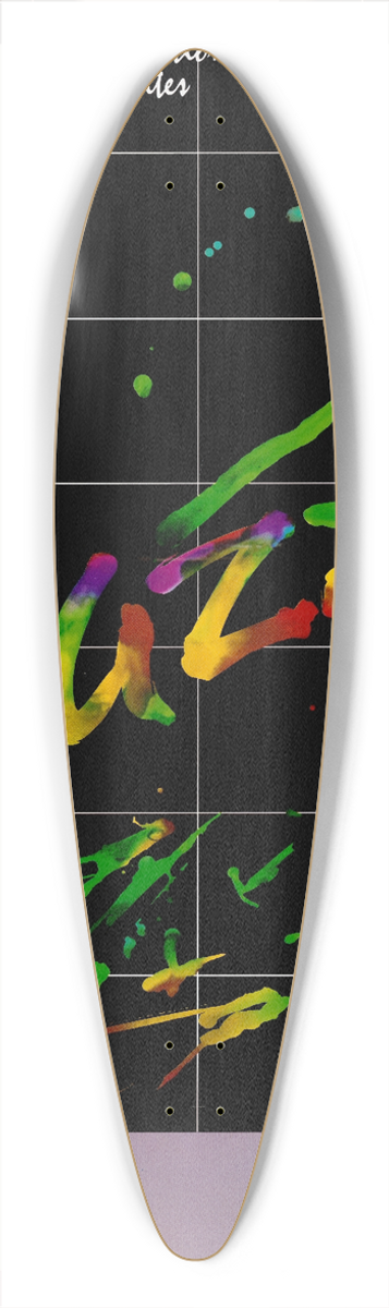 U.S. Information Agency - JAZZ. A Cultural Presentation of the United States of America. 39.3 inch art pintail longboard deck