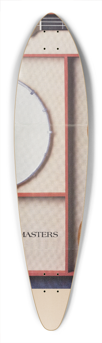 U.S. Information Agency - NASHVILLE MASTERS 39.3 inch art pintail longboard deck