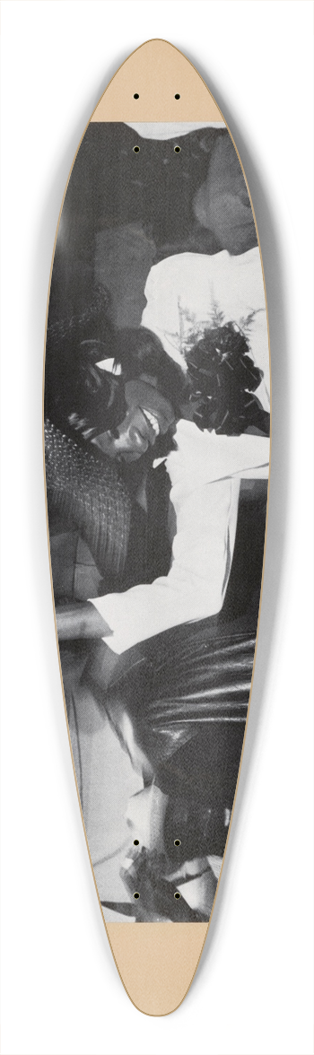 U.S. Information Agency - Southern Roads:City Pavements: Photographs of Black Americans by Roland Freeman 39.3 inch art pintail longboard deck