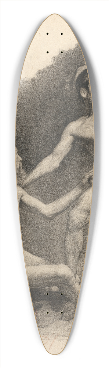 Valentin Alexandrovich Serov - Meesaktid 39.3 inch art pintail longboard deck