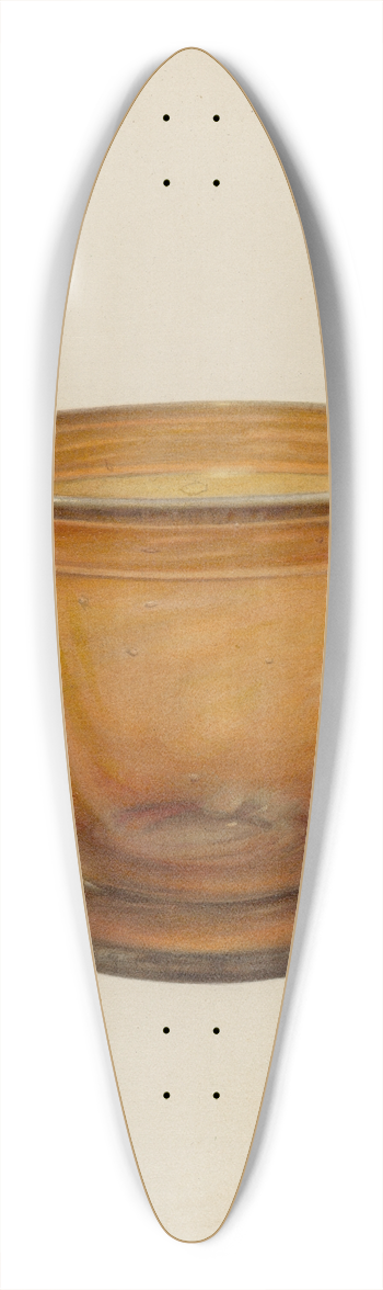 Van Silvay - Bowl 39.3 inch art pintail longboard deck