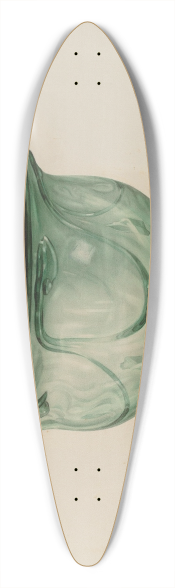 Van Silvay - Bowl 39.3 inch art pintail longboard deck