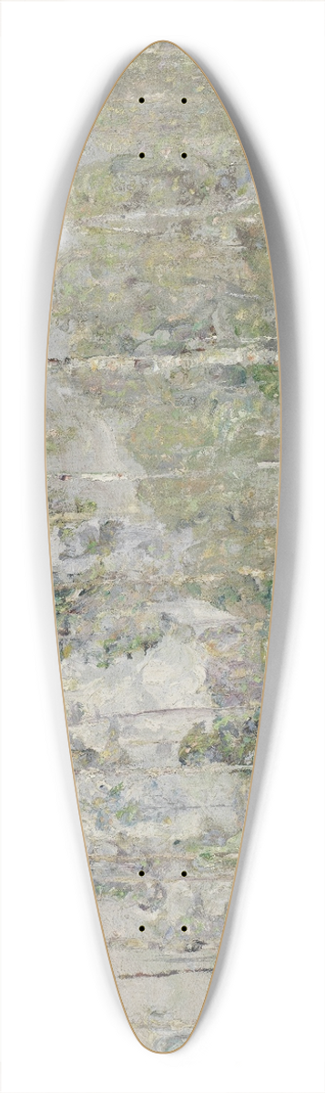 Vasili Ivanovich Denisov - Landscape with trees, c. 1910 39.3 inch art pintail longboard deck
