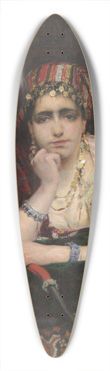Vasily Dmitrievich Polenov - Odalisque 39.3 inch art pintail longboard deck