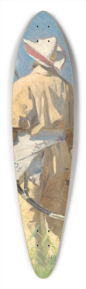 Vasily Vereshchagin - Kyrgyz 39.3 inch art pintail longboard deck