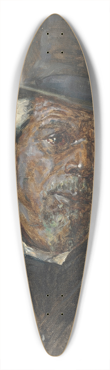 Vasily Vereshchagin - Study for Beggar in Washington 39.3 inch art pintail longboard deck