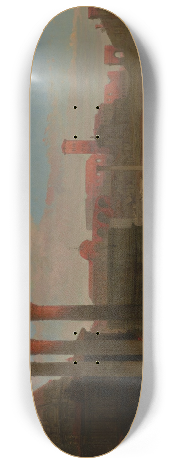 David Roberts - The Remains of the Roman Forum 8.25 inch art skate deck