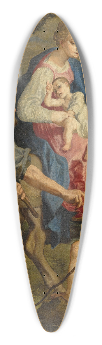 Ventura Salimbeni - The Flight Into Egypt 39.3 inch art pintail longboard deck