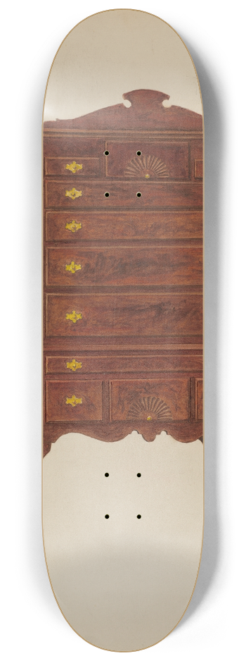 David S. De Vault - Highboy 8.25 inch art skate deck