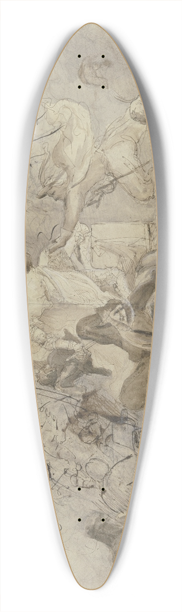 Victor Mller - Besatzung einer Fregatte, in einer Schlacht 39.3 inch art pintail longboard deck