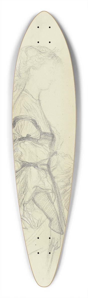 Victor Mller - Schneewittchen nach rechts, das Kleid leicht raffend 39.3 inch art pintail longboard deck