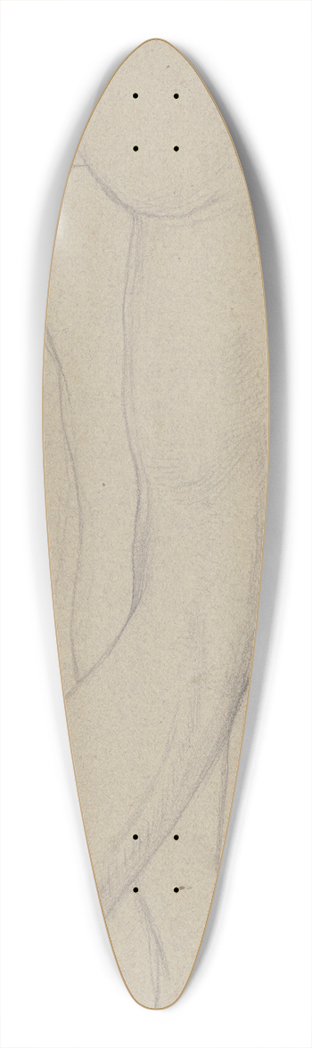 Victor Mller - Schreitender Akt in Rckansicht 39.3 inch art pintail longboard deck