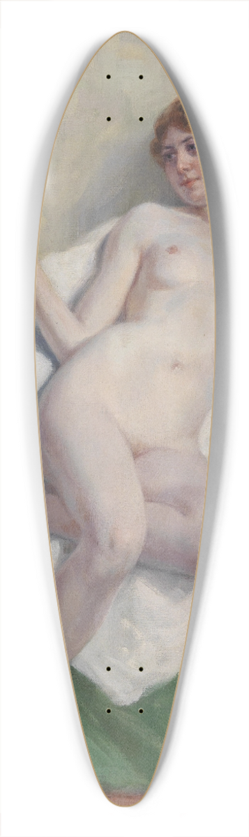 Victor Schivert - Das Figrchen 39.3 inch art pintail longboard deck