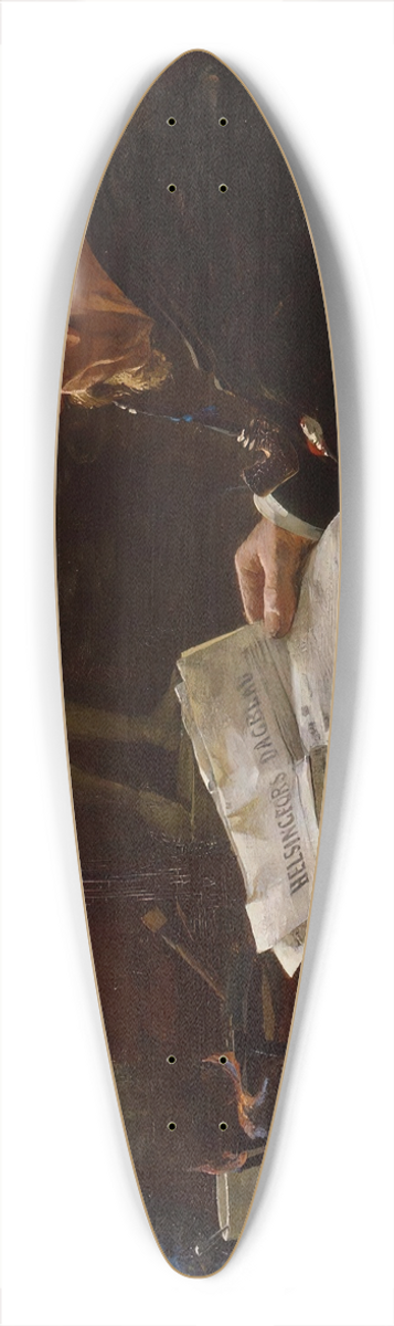 Victor Westerholm - In The Studio 39.3 inch art pintail longboard deck