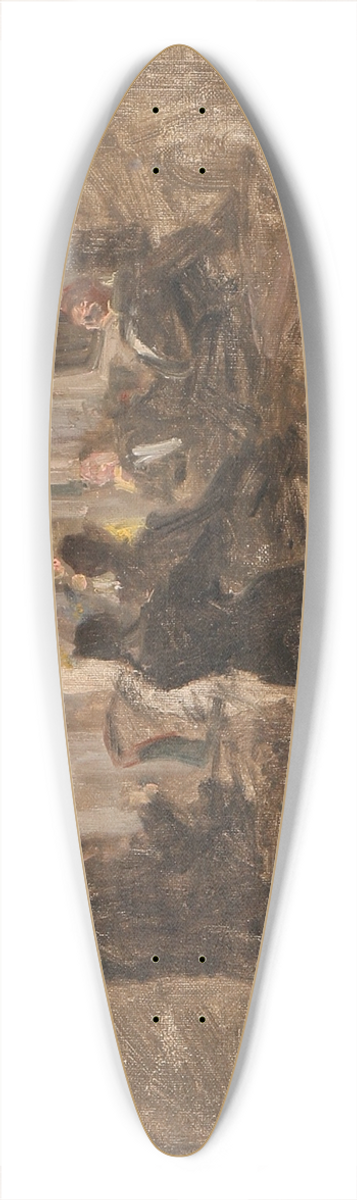 Viggo Johansen - Mine venner. Studie 39.3 inch art pintail longboard deck
