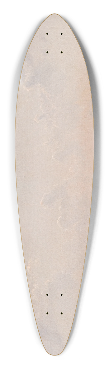 Vilhelm Kyhn - View of Roskilde Fjord near Frederikssund, Zealand 39.3 inch art pintail longboard deck