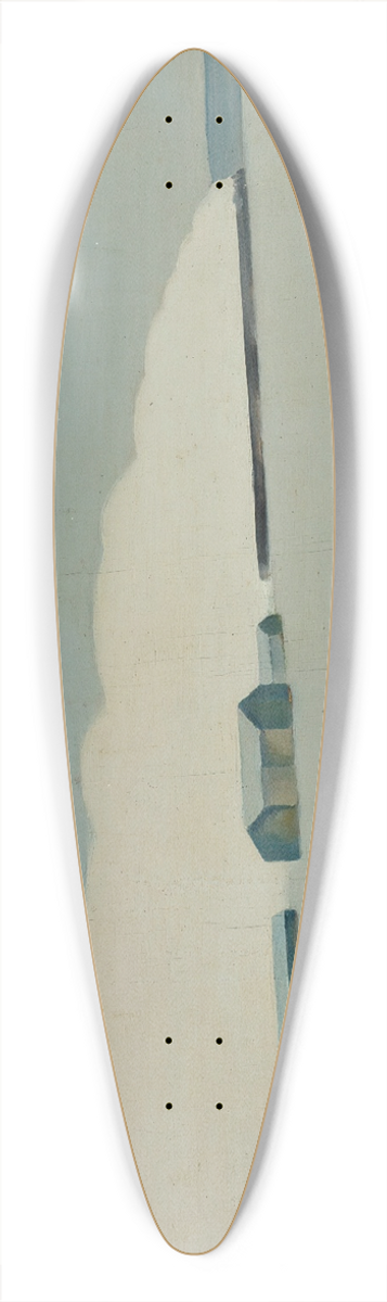 Vilho Lampi - Landscape 39.3 inch art pintail longboard deck