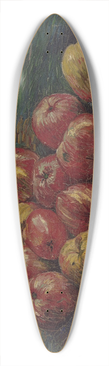 Vincent van Gogh - Apples 39.3 inch art pintail longboard deck