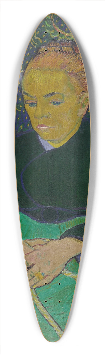 Vincent van Gogh - Madame Roulin Rocking the Cradle (La berceuse) 39.3 inch art pintail longboard deck