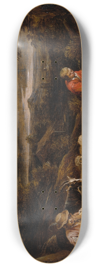 David Teniers The Younger - Shepherds and Sheep 8.25 inch art skate deck