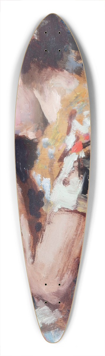 Vincenzo Irolli - Brutte notizie 39.3 inch art pintail longboard deck