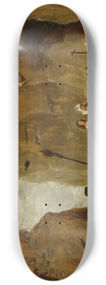 David Teniers The Younger - The Temptation of St. Anthony 8.25 inch art skate deck