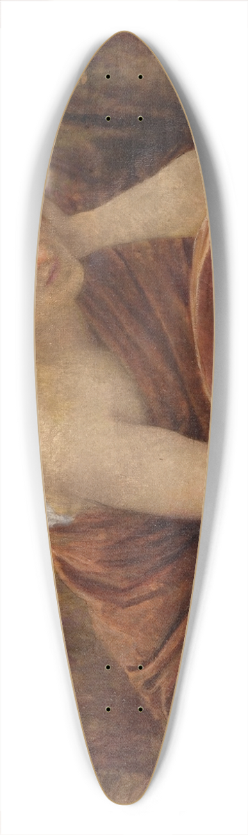 Vlaho Bukovac - A Moments Distraction 39.3 inch art pintail longboard deck