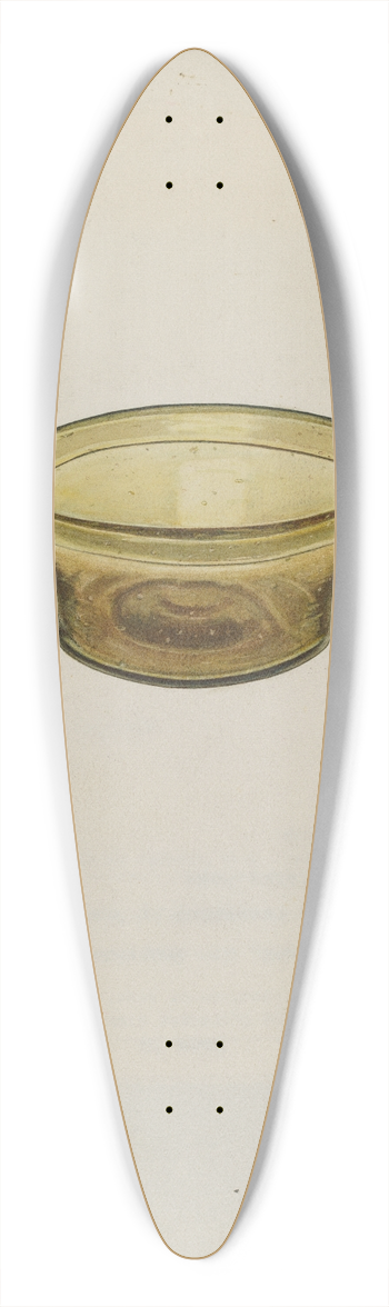 V.L. Vance - Small Glass Bowl 39.3 inch art pintail longboard deck