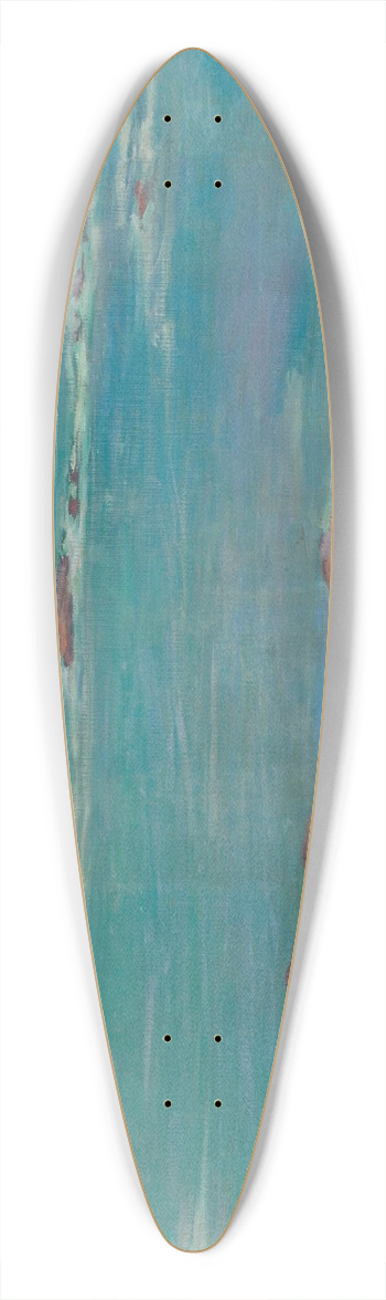 Wadysaw lewiski - Rocks in Belle-Ille 39.3 inch art pintail longboard deck