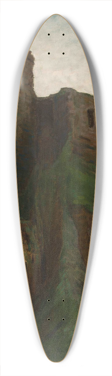 Wadysaw Wankie - Peak 39.3 inch art pintail longboard deck