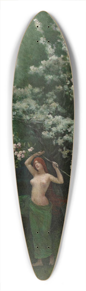 Wadysaw Wankie - Springtime 39.3 inch art pintail longboard deck