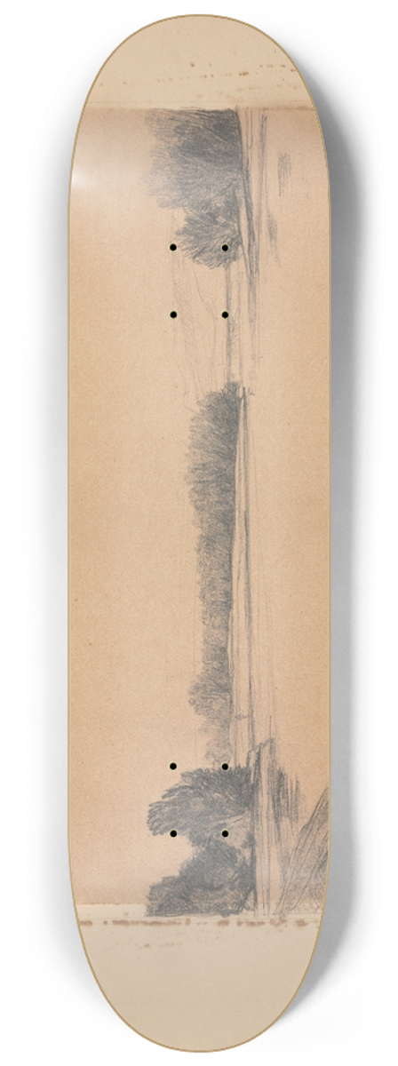 David Young Cameron - A Scottish River 8.25 inch art skate deck