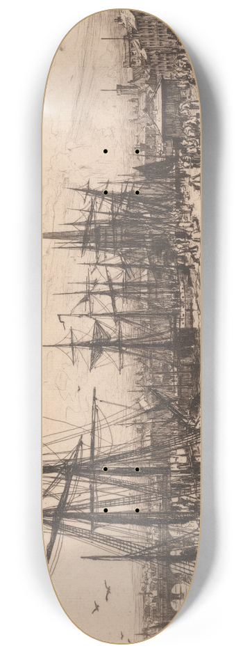 David Young Cameron - Ayr 8.25 inch art skate deck