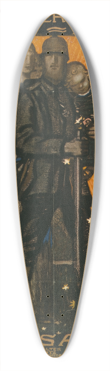 Walter Ditz - Vaterland, Familie, Zukunft  8. Kriegsanleihe 39.3 inch art pintail longboard deck