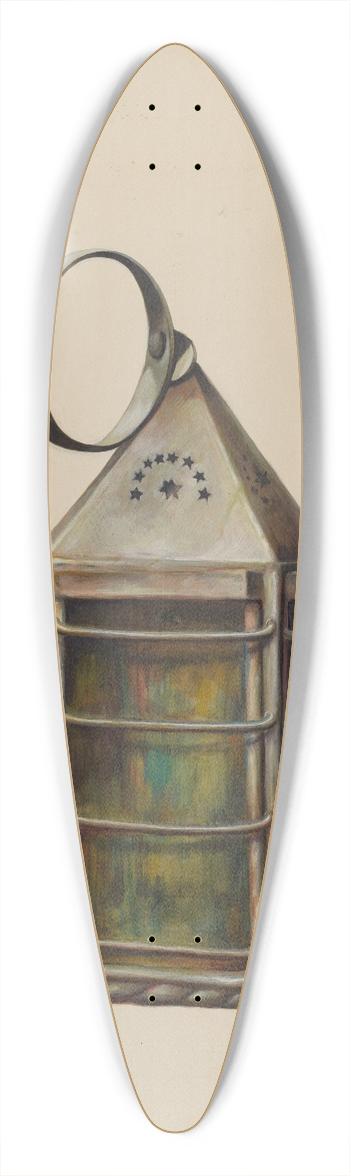 Walter Hochstrasser - Lantern 39.3 inch art pintail longboard deck