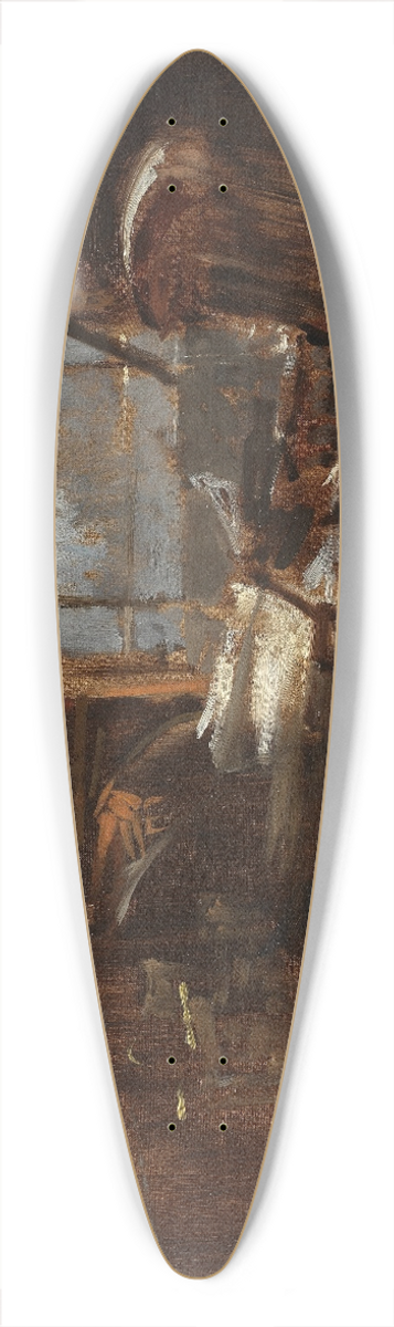 Walter Richard Sickert - Charles Bradlaughs Study 39.3 inch art pintail longboard deck