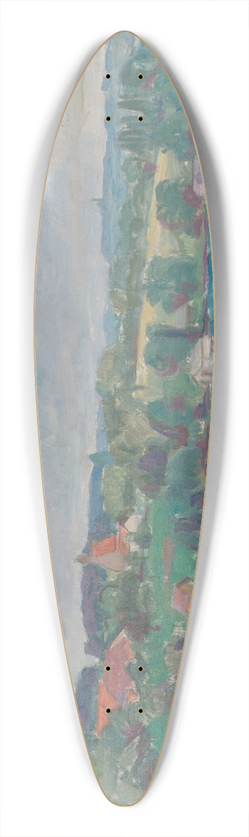 Walther Gamerith - Unterbuchberg 39.3 inch art pintail longboard deck