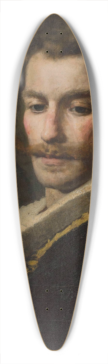 Wandalin Strzaecki - Portrait of K. Marczewski, sculptor 39.3 inch art pintail longboard deck