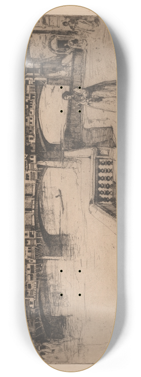 David Young Cameron - Ponte Vecchio 8.25 inch art skate deck
