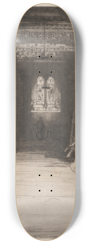 David Young Cameron - Rosslyn Chapel 8.25 inch art skate deck