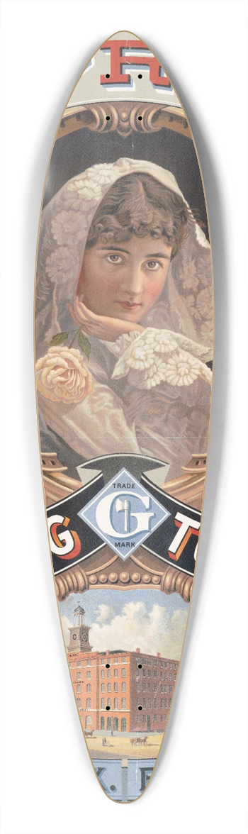 Wells & Hope Co. - Caprice smoking tobacco, G.W. Gail & Ax., Baltimore 39.3 inch art pintail longboard deck