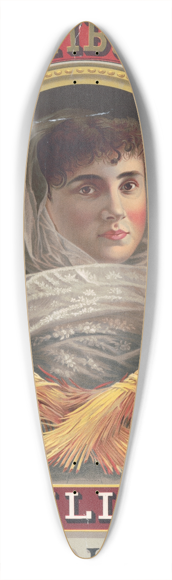 Wells & Hope Co. - Jay Pettibone & Co., distillers, Buffalo, N.Y. 39.3 inch art pintail longboard deck