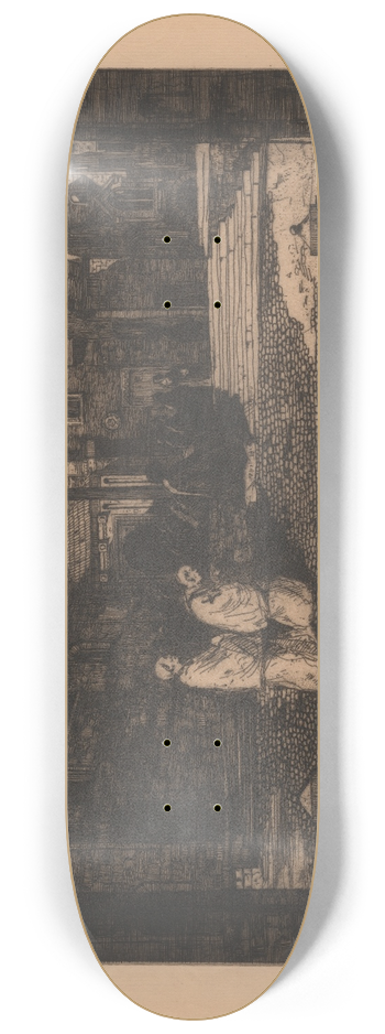 David Young Cameron - The Monastery 8.25 inch art skate deck